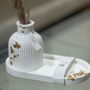 Florero Vai con Bandeja- Deco Vaikoa