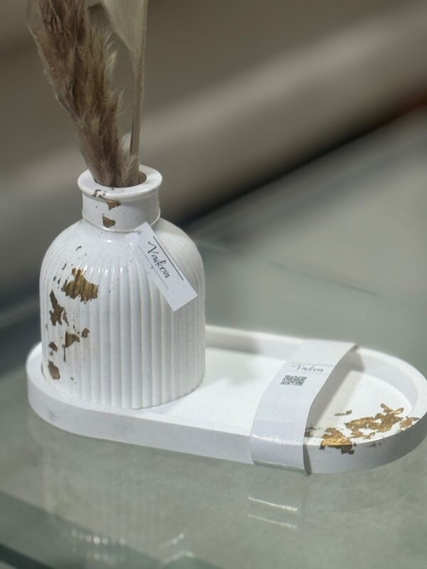 Florero Vai con Bandeja- Deco Vaikoa