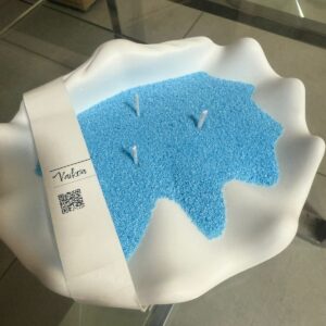 Vela Marina - Cera Perlada Vegetal Azul