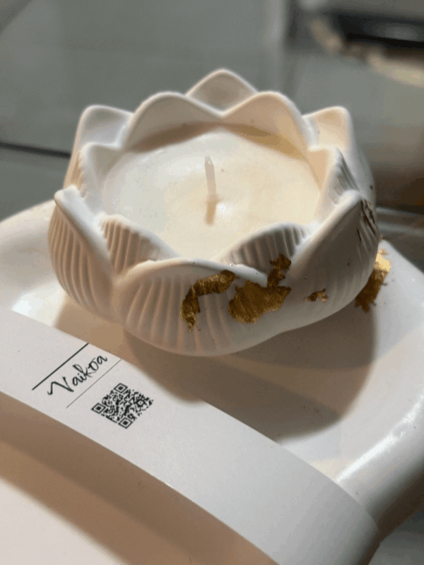 Vela Flor de Loto